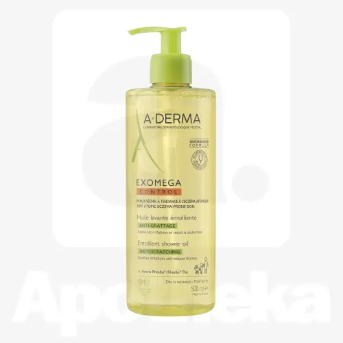 A-DERMA EXOMEGA CONTROL DUSHIÕLI ATOOPILISELE NAHALE 500ML