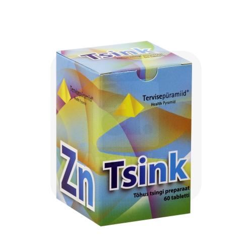 TERVISEPÜRAMIID TSINK TBL 25MG N60