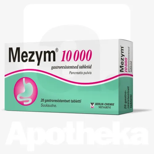 MEZYM 10 000 TBL 10000+7500+375TÜ N20 GASTRORESISTENTNE