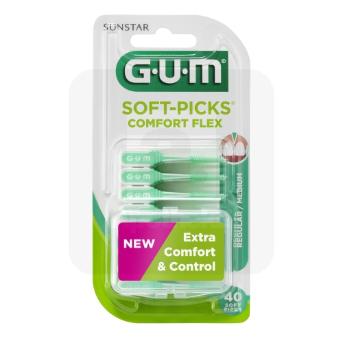 GUM HAMBAVAHEHARI SOFT-PICKS COMFORT FLEX REGULAR N40