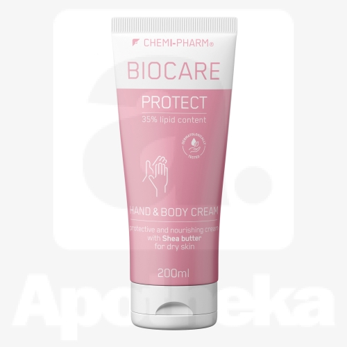 BIOCARE PROTECT KEHA- JA KÄTEKREEM SHEAVÕIGA 200ML