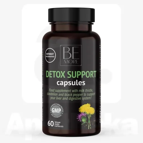 BE MORE DETOX SUPPORT KAPSLID N60
