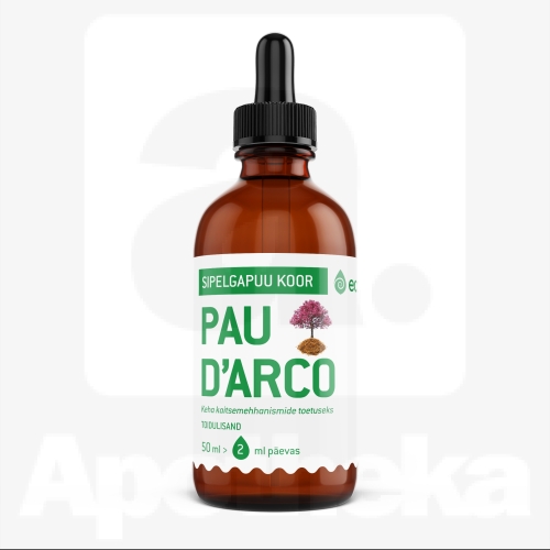 ECOSH PAU D'ARCO SIPELGAPUU KOORE TILGAD 50ML