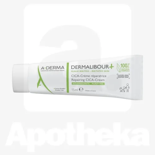 A-DERMA DERMALIBOUR+ CICA-KREEM TAASTAV 15ML