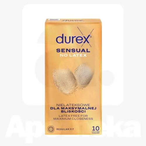 DUREX KONDOOMID SENSUAL NO LATEX  N10
