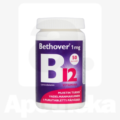BETHOVER B12 VITAMIIN IMEMISTBL 1000MCG N50
