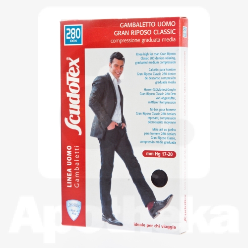 SCUDOTEX PÕLVIKUD 280DEN T4 NERO MUST (S450/4)
