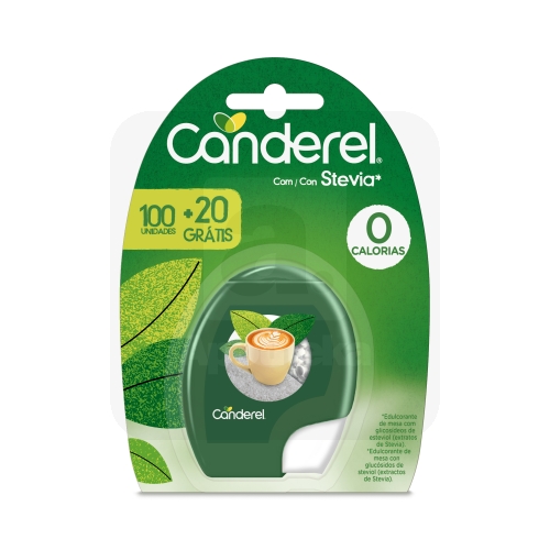 CANDEREL STEVIA TBL N100+N20