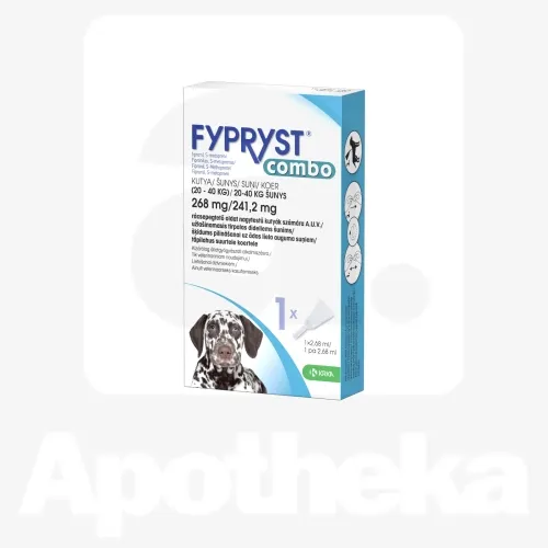 FYPRYST COMBO TÄPILAHUS 268+241,2MG/2,68ML N1 (20-40KG)