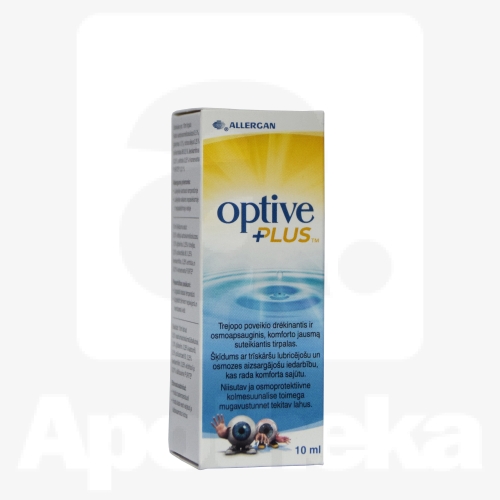 OPTIVE PLUS SILMATILGAD KOLMESUGUSE TOIMEGA 10ML