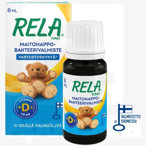 RELA TILGAD+ D3 VITAMIIN 8ML