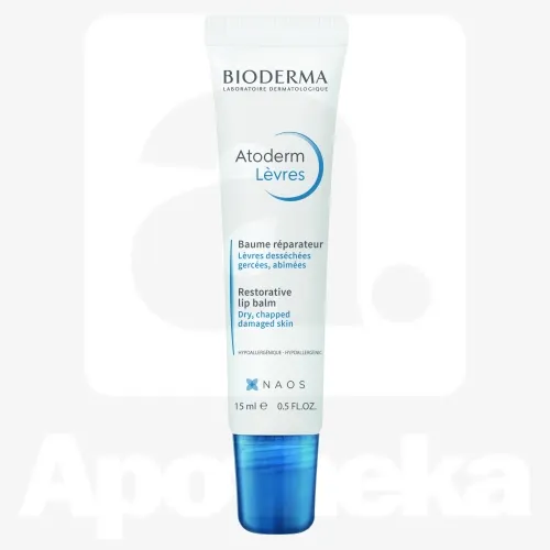 BIODERMA ATODERM HUULEPALSAM 15ML
