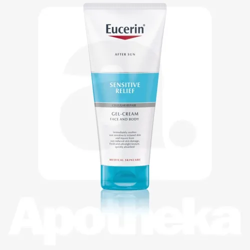 EUCERIN SUN PÄEVITUSJÄRGNE GEEL-KREEM RAHUSTAV 200ML