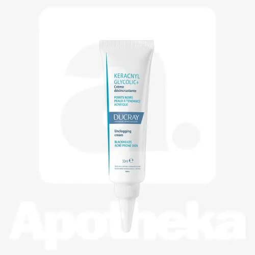 DUCRAY KERACNYL GLYCOLIC KREEM PROBLEEMSELE NAHALE 30ML