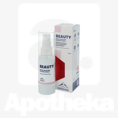 NORDAID BEAUTY BIOTIIN, SELEEN, C-VITAMIINI SPREI 30ML