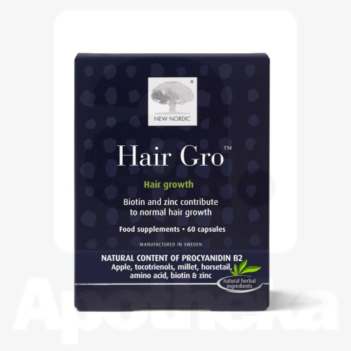 NEW NORDIC HAIR GRO CAPS N60