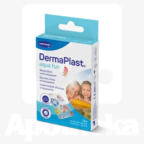 DERMAPLAST PLAASTRID AQUA FUN N12