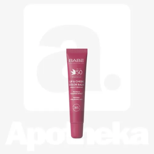 BABE HUULE- JA PÕSEPUNA PALSAM VELVET SPF50 20ML