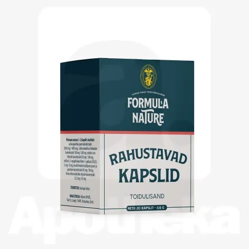FORMULA NATURE RAHUSTAVAD KAPSLID N20