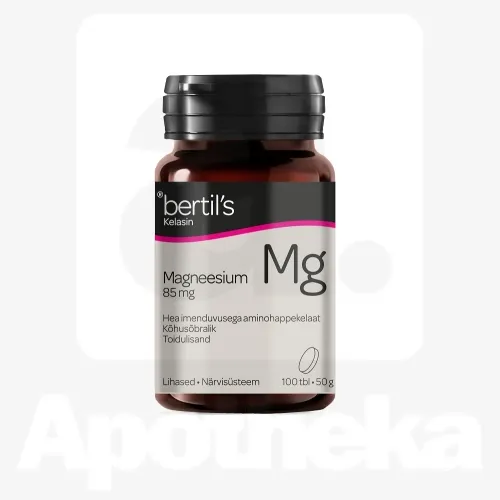 BERTILS KELASIN MAGNEESIUM TBL 85MG N100