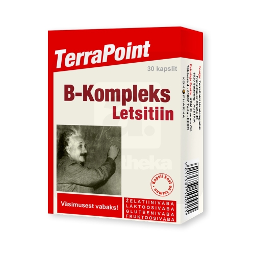 TERRAPOINT B-KOMPLEKS LETSITIIN CAPS N30