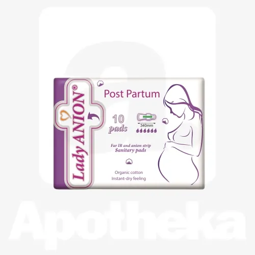 LADY ANION POST PARTUM HÜGIEENISIDEMED SÜNNITUSJÄRGSED N10