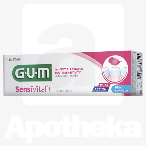 GUM HAMBAPASTA-GEEL SENSIVITAL+ TUNDLIKELE HAMMASTELE 75ML
