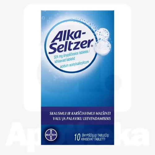 ALKA-SELTZER KIHISEV TBL 324MG N10