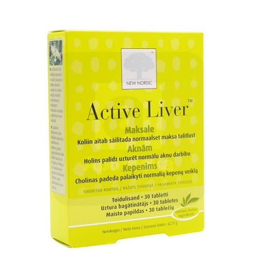 NEW NORDIC ACTIVE LIVER TBL N30