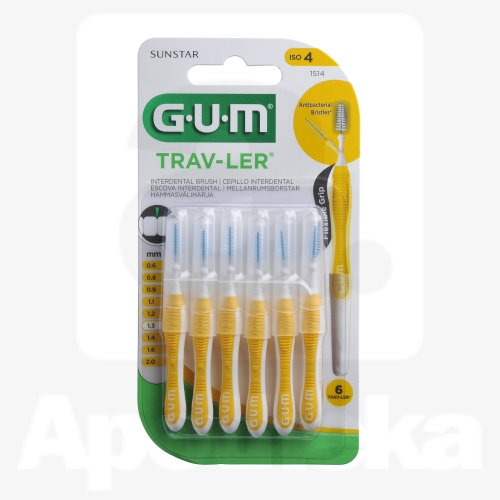 GUM HAMBAVAHEHARI TRAV-LER KOONUS 1,3MM N6