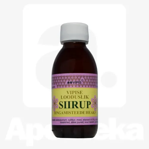 VIPIS SIIRUP HINGAMISTEEDE HEAKS 150ML
