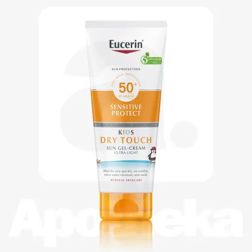 EUCERIN SUN PÄIKESEKAITSE GEEL-KREEM LASTELE SPF50+ 200ML