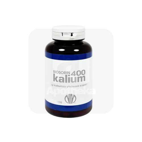BIOSORIN KAALIUM KAPSLID 400MCG N120
