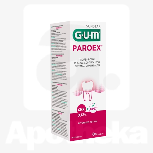 GUM SUUVESI PAROEX 0,12% KLOORHEKSIDIINIGA 300ML
