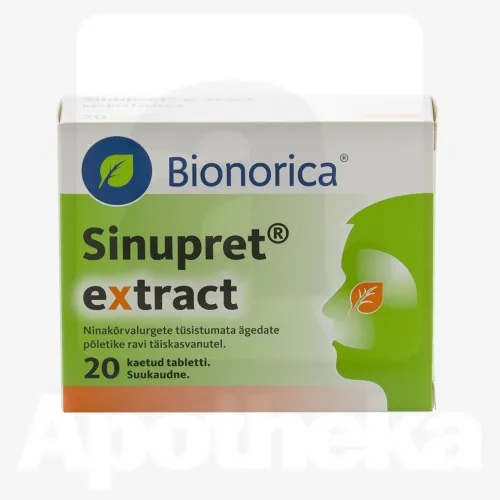 SINUPRET EXTRACT KAETUD TBL 12+36+36+36+36MG N20