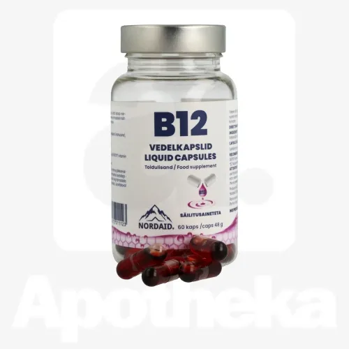 NORDAID B12 VEDELKAPSEL N60