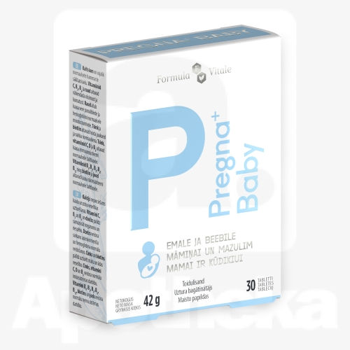 FORMULA VITALE PREGNA+ BABY TBL N30 UUS