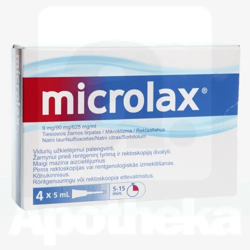 MICROLAX REKTAALLAHUS 9+625+90MG/1ML 5ML N4