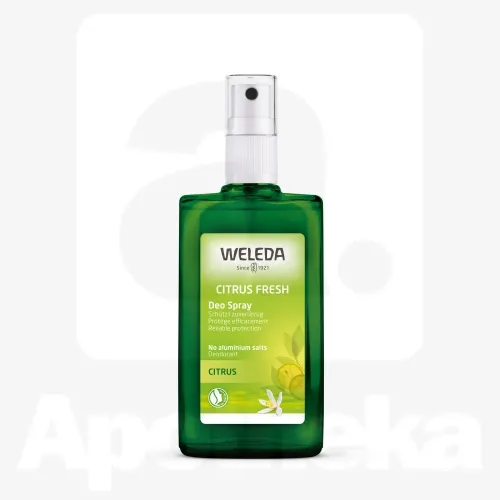 WELEDA DEODORANT PIHUSTIGA TSITRUSE 100ML