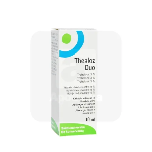 THEALOZ DUO NIISUTAVAD SILMATILGAD 10ML