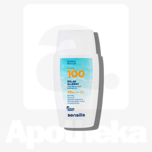 SENSILIS PÄIKESEKAITSEFLUID 100 ÜLIKERGE SPF50+ 40ML