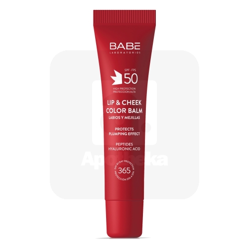 BABE HUULE- JA PÕSEPUNA PALSAM PUNANE SPF50 20ML
