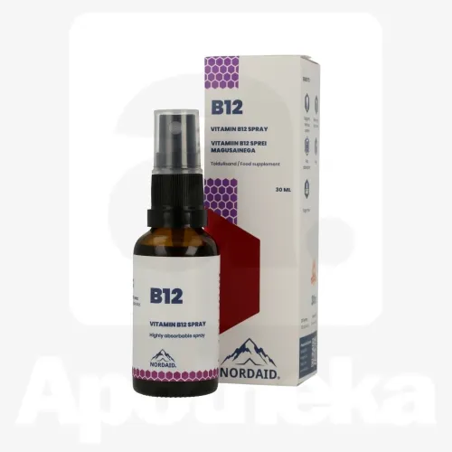 NORDAID B12 VITAMIN ORAL SPRAY 30ML
