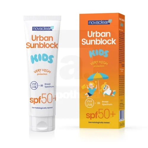 NOVACLEAR PÄIKESEKAITSE URBAN LASTE SPF50+ 125ML