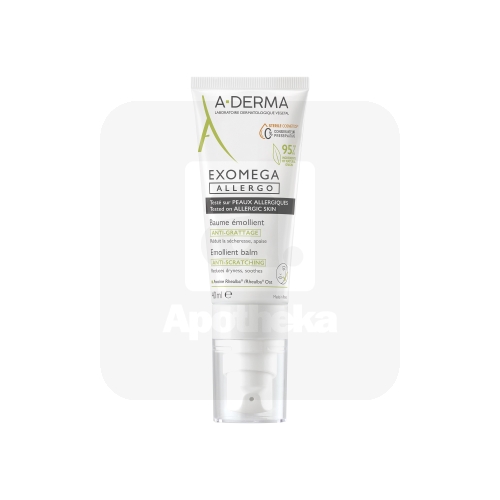 A-DERMA EXOMEGA ALLERGO PALSAM SÜGELUSVASTANE 40ML