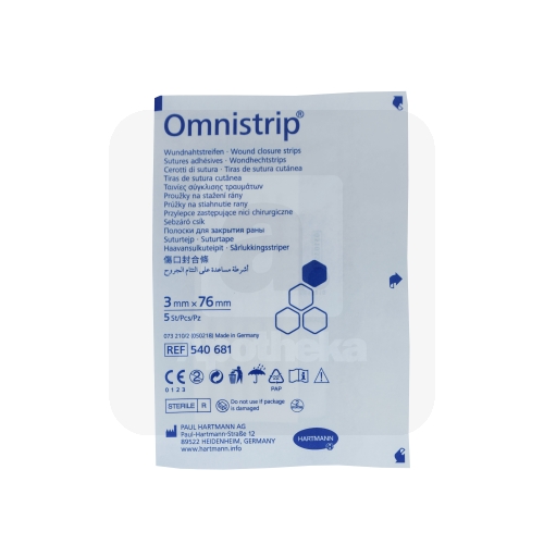 OMNISTRIP HAAVASULGEMISPLAASTER 3X76MM N5