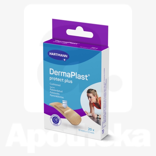 DERMAPLAST PLAASTRID PROTECT PLUS 19X72MM N20