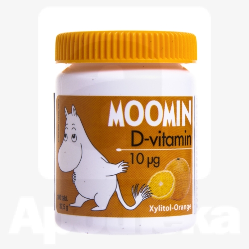 MUUMI D-VITAMIIN NÄRIMISTBL 10MCG N100 KSÜLITOOLIGA