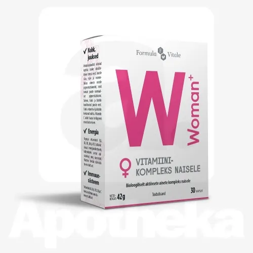 FORMULA VITALE WOMAN+ KAPSLID N30