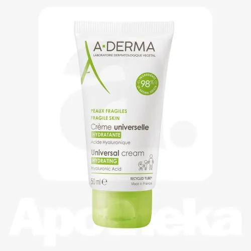 A-DERMA UNIVERSAALNE HOOLDUSKREEM NIISUTAV 50ML